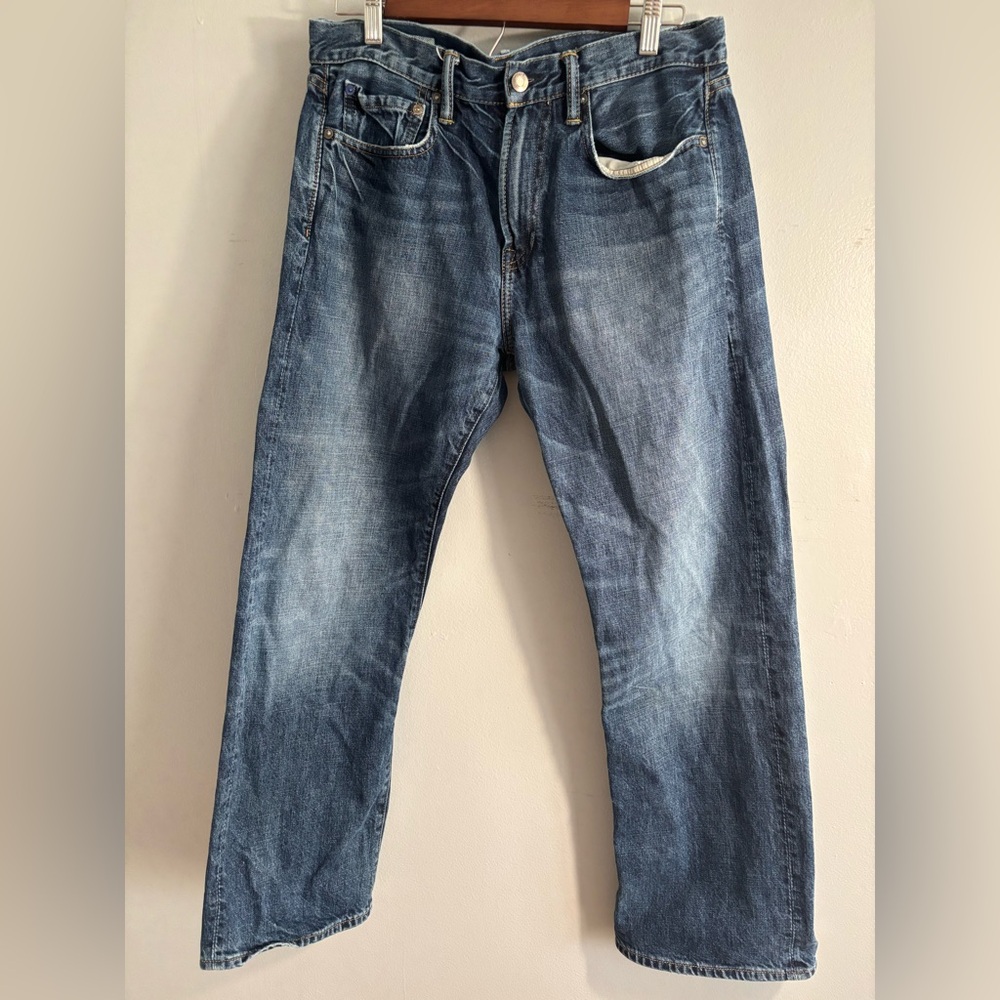 Men's Gap Blue Denim Loose Jeans